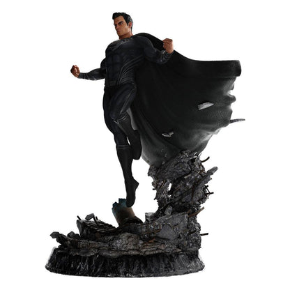 Isola dei Collezionisti - Zack Snyder's Justice League Statue 1/4 Superman Black Suit 65 cm - 2