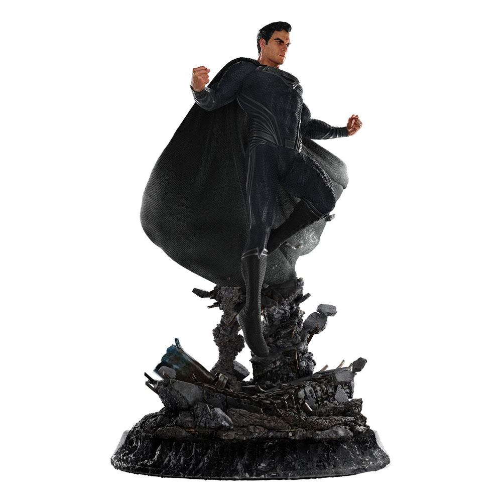 Isola dei Collezionisti - Zack Snyder's Justice League Statue 1/4 Superman Black Suit 65 cm - 3