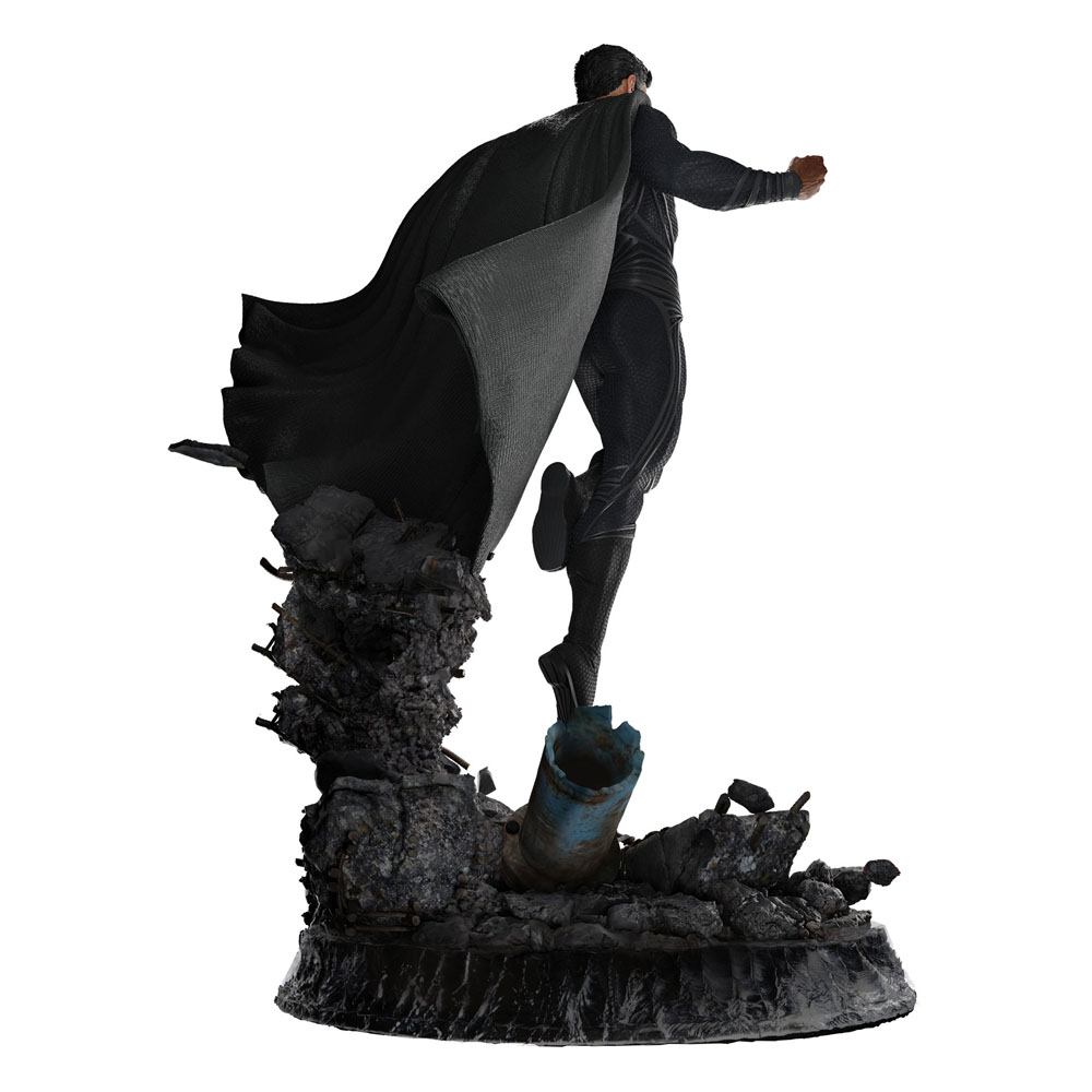 Isola dei Collezionisti - Zack Snyder's Justice League Statue 1/4 Superman Black Suit 65 cm - 22