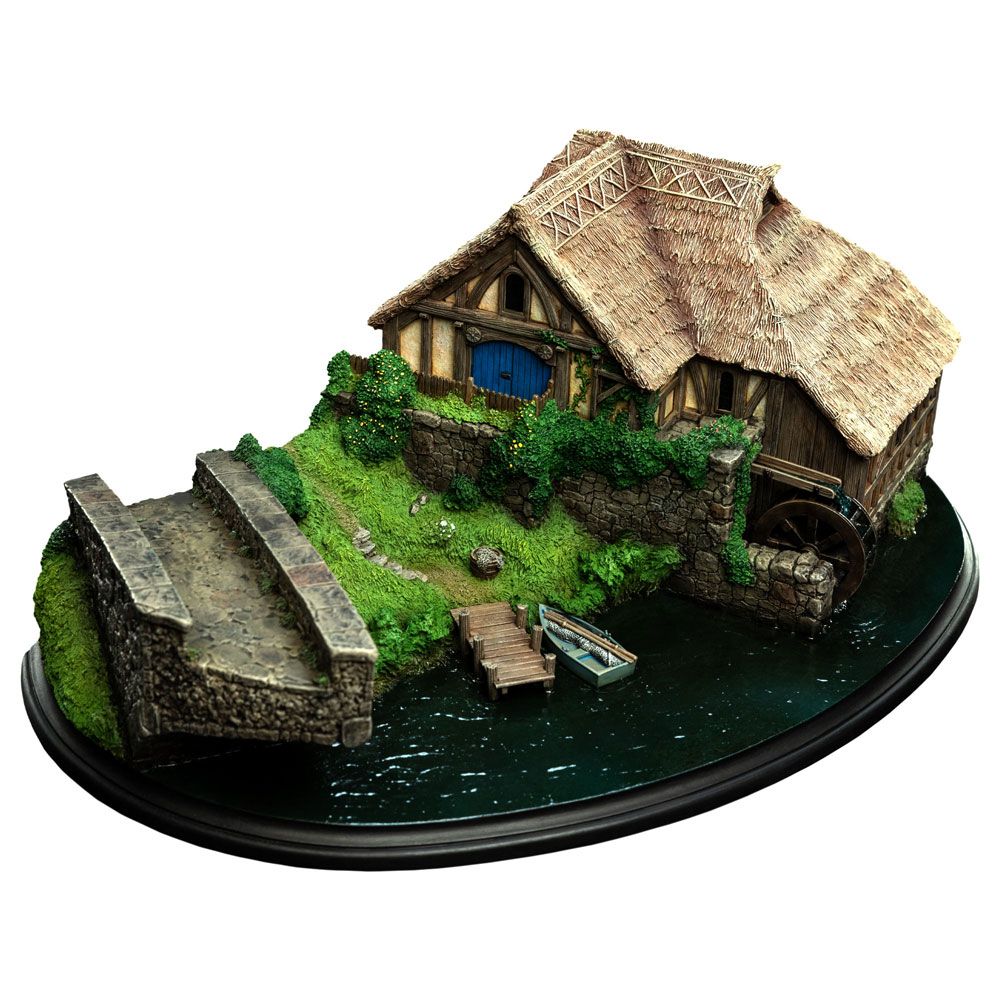 Isola dei Collezionisti - The Hobbit: An Unexpected Journey Hobbiton Mill & Bridge Environment 31 x 17 cm - 2