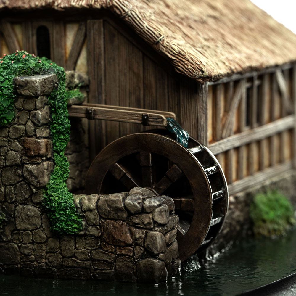 Isola dei Collezionisti - The Hobbit: An Unexpected Journey Hobbiton Mill & Bridge Environment 31 x 17 cm - 6