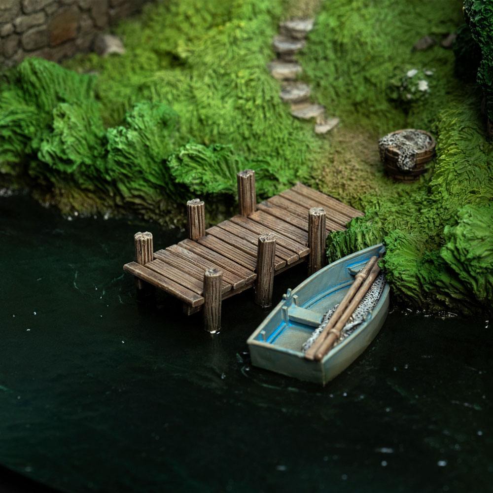 Isola dei Collezionisti - The Hobbit: An Unexpected Journey Hobbiton Mill & Bridge Environment 31 x 17 cm - 7