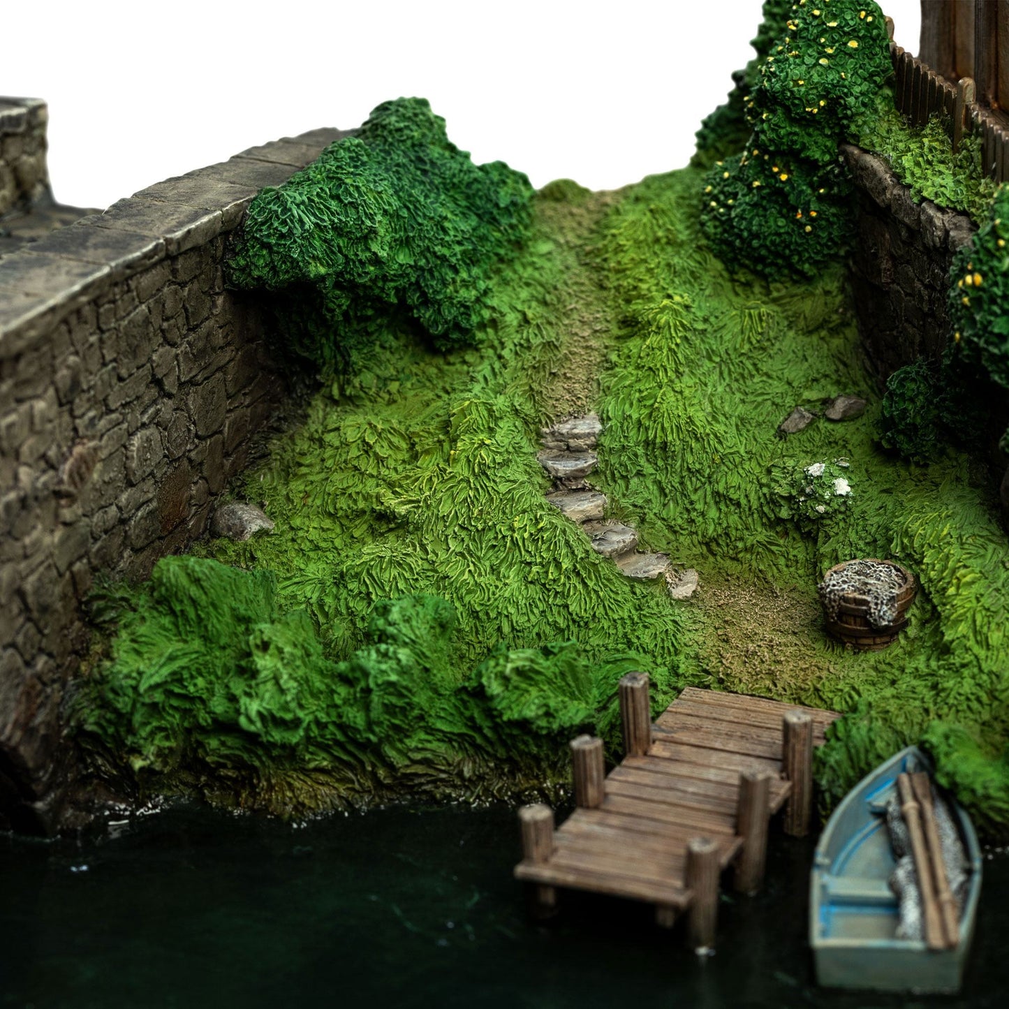 Isola dei Collezionisti - The Hobbit: An Unexpected Journey Hobbiton Mill & Bridge Environment 31 x 17 cm - 8