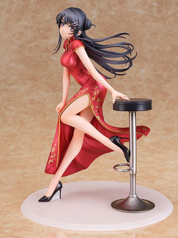 Isola dei Collezionisti - Rascal Does Not Dream of Bunny Girl Senpai Statue 1/7 Mai Sakurajima Chinese Dress Ver. 22 cm - 5