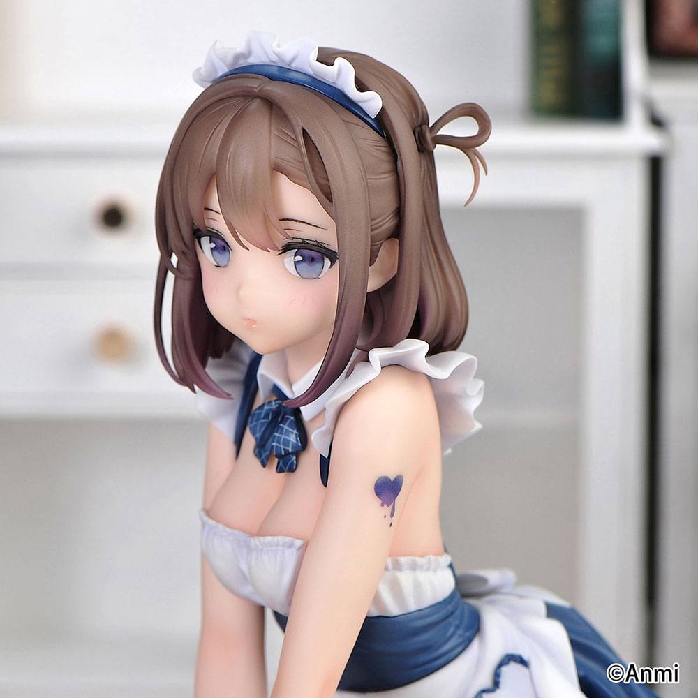 Isola dei Collezionisti - Original Character PVC Statue 1/6 Anmi - Gray Little Duck Maid Ver. 15 cm - 22